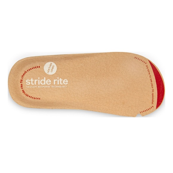 Stride Rite Quinn Boys Leather Easy On/Off Boot Chocolate Brown Velcro strap 5 - Picture 10 of 10